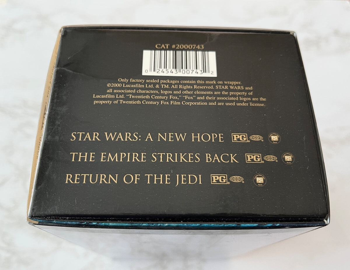 STAR WARS Trilogy 3 VHS Box Set 2000 THX SPECIAL EDITION! Lucasfilm