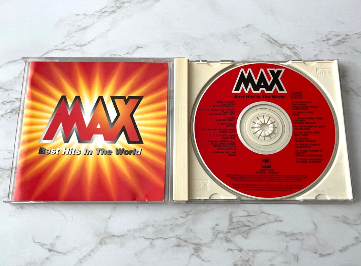 Billy Joel, Mariah Carey, Michael Jackson, Sade, Various – Max Best Hits In The World (1994)