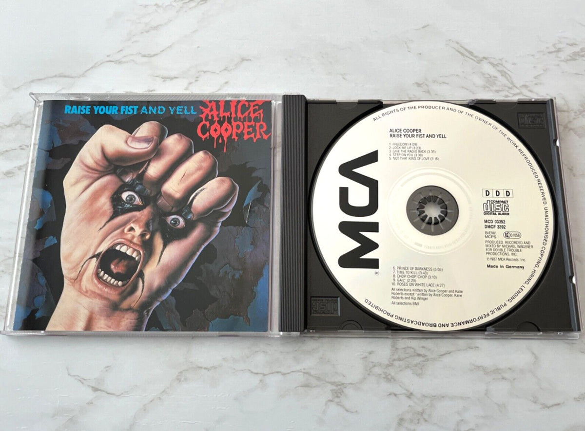 Alice Cooper – Raise Your Fist And Yell [GERMAN PRESS]