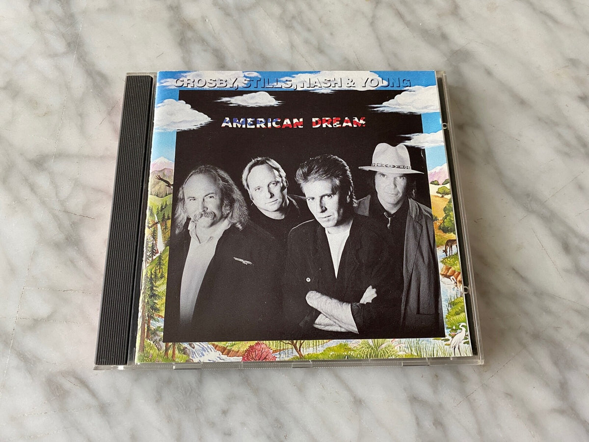 Crosby, Stills, Nash & Young – American Dream (1988) [ORIGINAL USA PRESS]