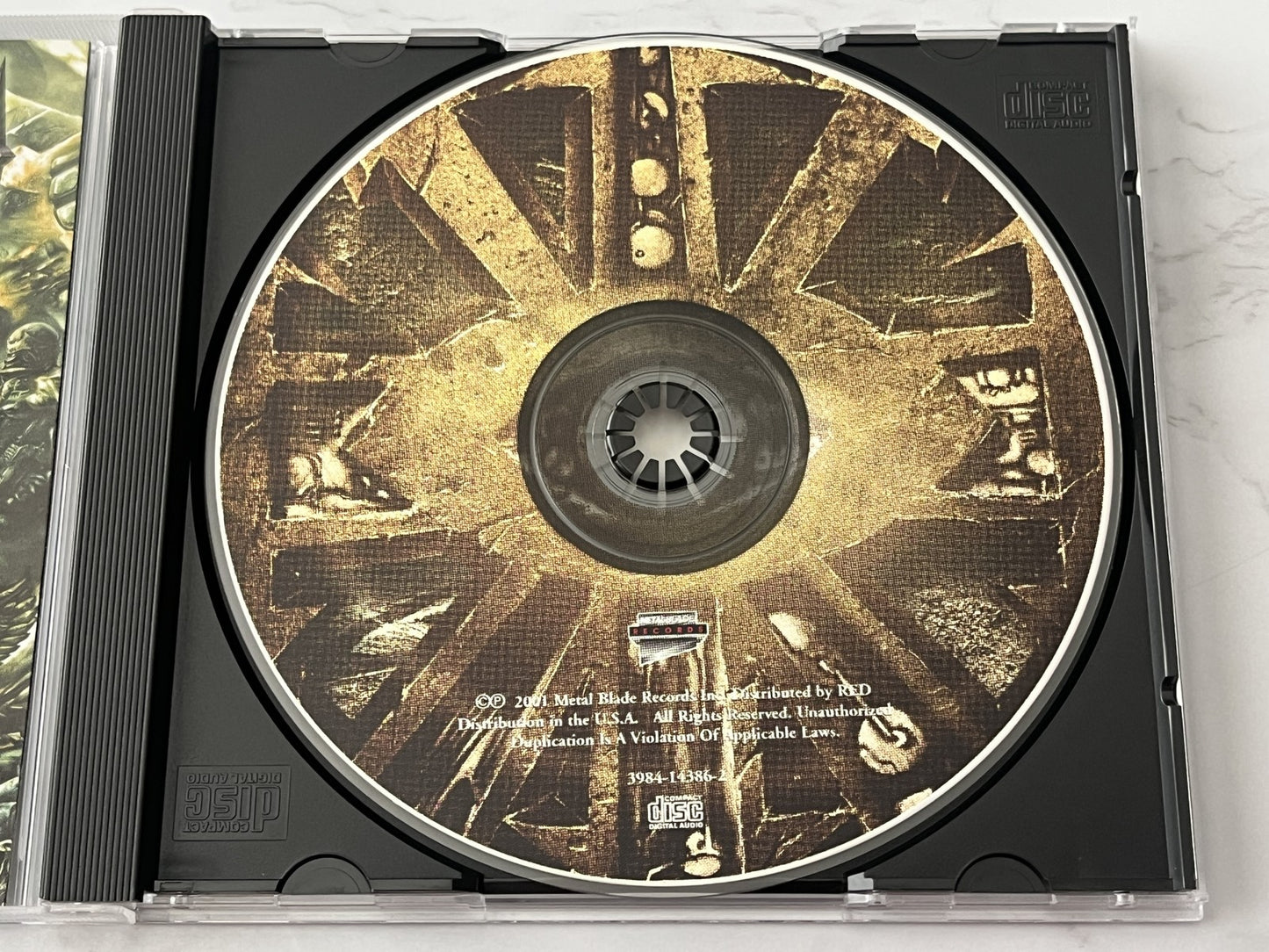 Bolt Thrower – Honour Valour Pride (2001) [ORIGINAL USA PRESS]