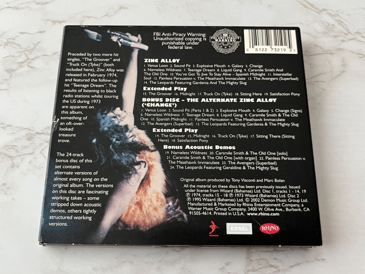 Marc Bolan, T. Rex – & T. Rex Zinc Alloy And The Hidden Riders Of Tomorrow (Digipak) (2002)