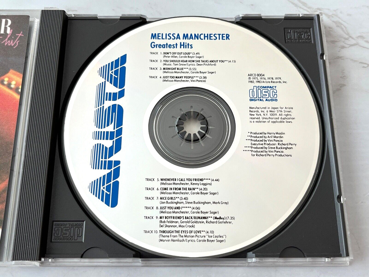 Melissa Manchester – Greatest Hits [JAPAN TARGET ERA]