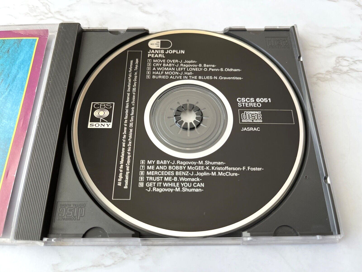Janis Joplin – Pearl (1990) [JAPAN TARGET ERA]
