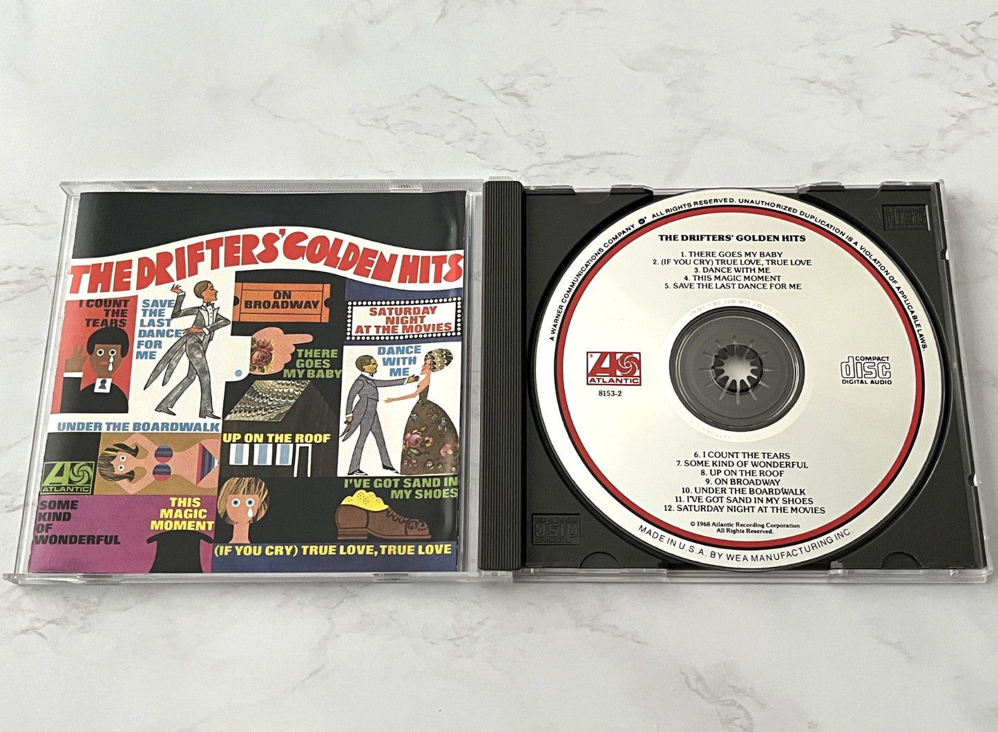 The Drifters – Golden Hits (1996) [ORIGINAL USA PRESS]