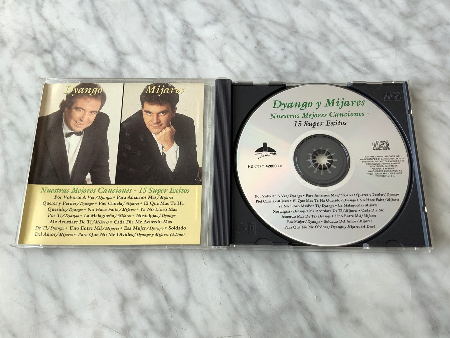 Mijares, Dyango – Y Mijares Nuestras Mejores Canciones (1993)