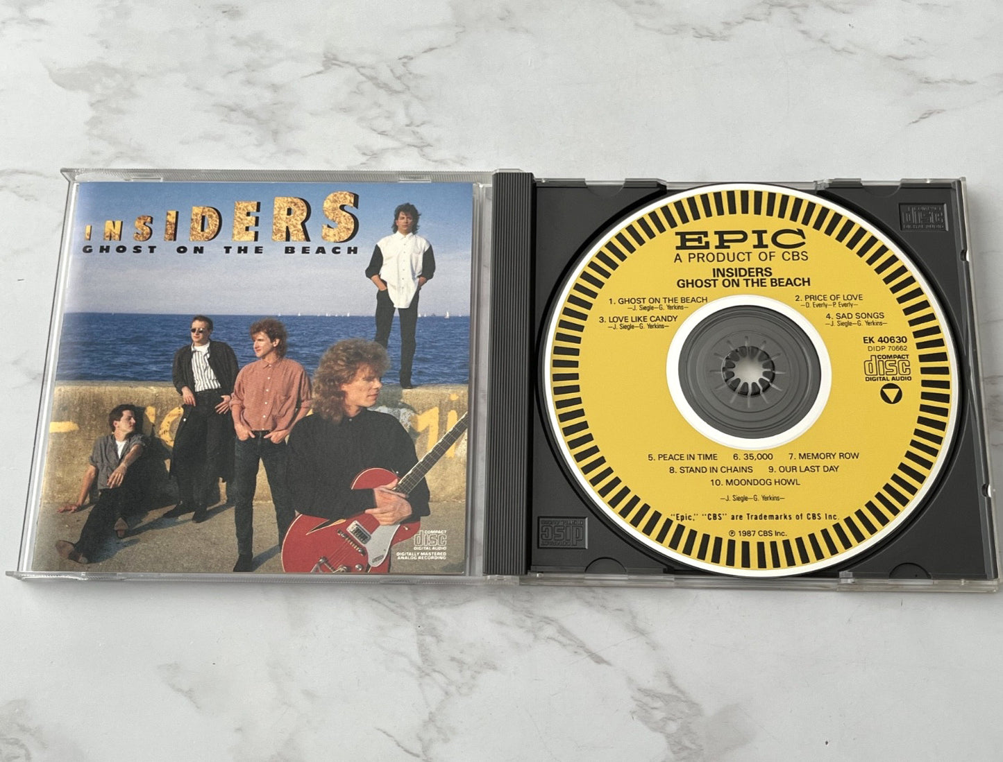 Insiders – Ghost On The Beach (1987) [DADC PRESS]