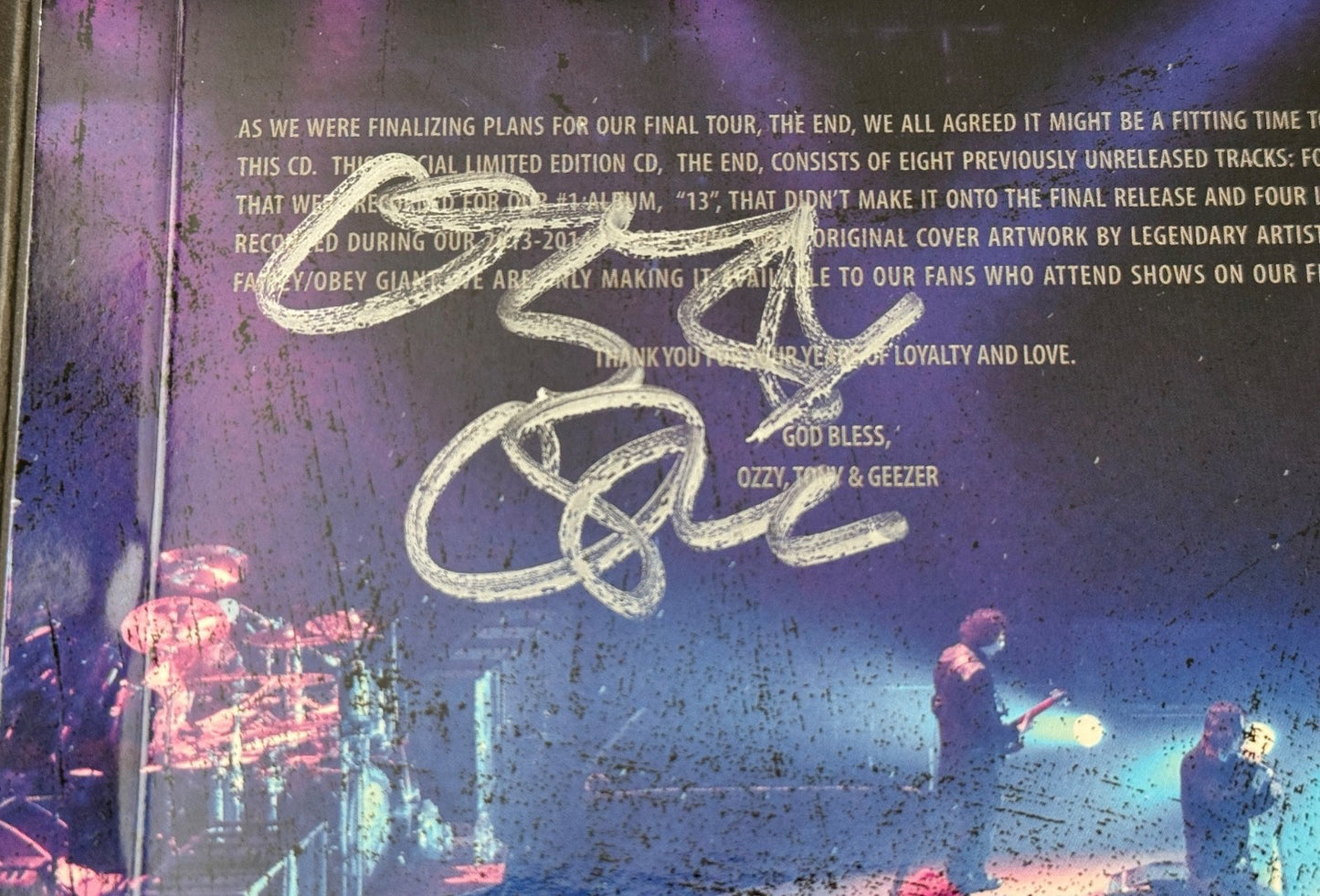 Ozzy Osbourne – Black Sabbath The End (Signed, Digipak) (2016)