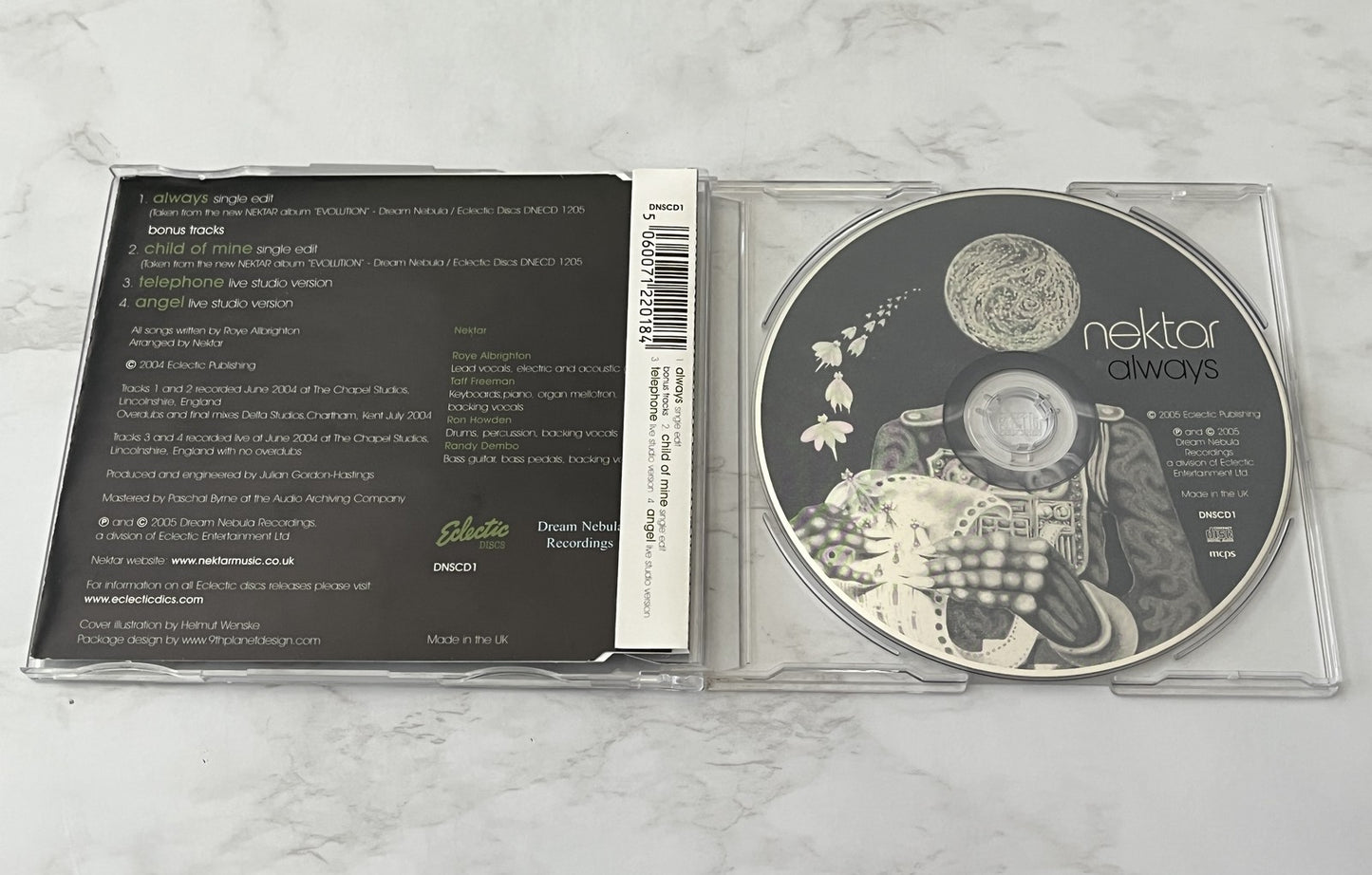 Nektar – Always (Maxi Single) (2005) [UK PRESS]