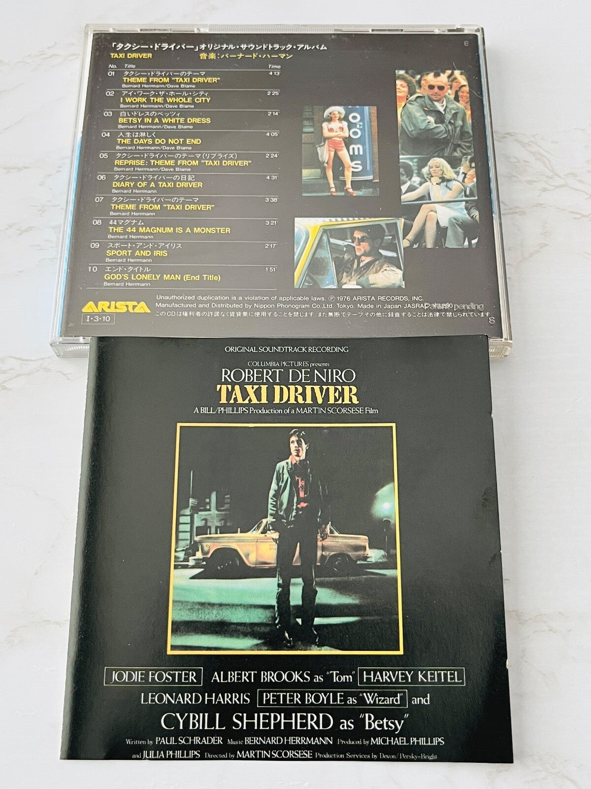 Bernard Herrmann – Taxi Driver Original Soundtrack (1985) [JAPAN TARGET ERA]