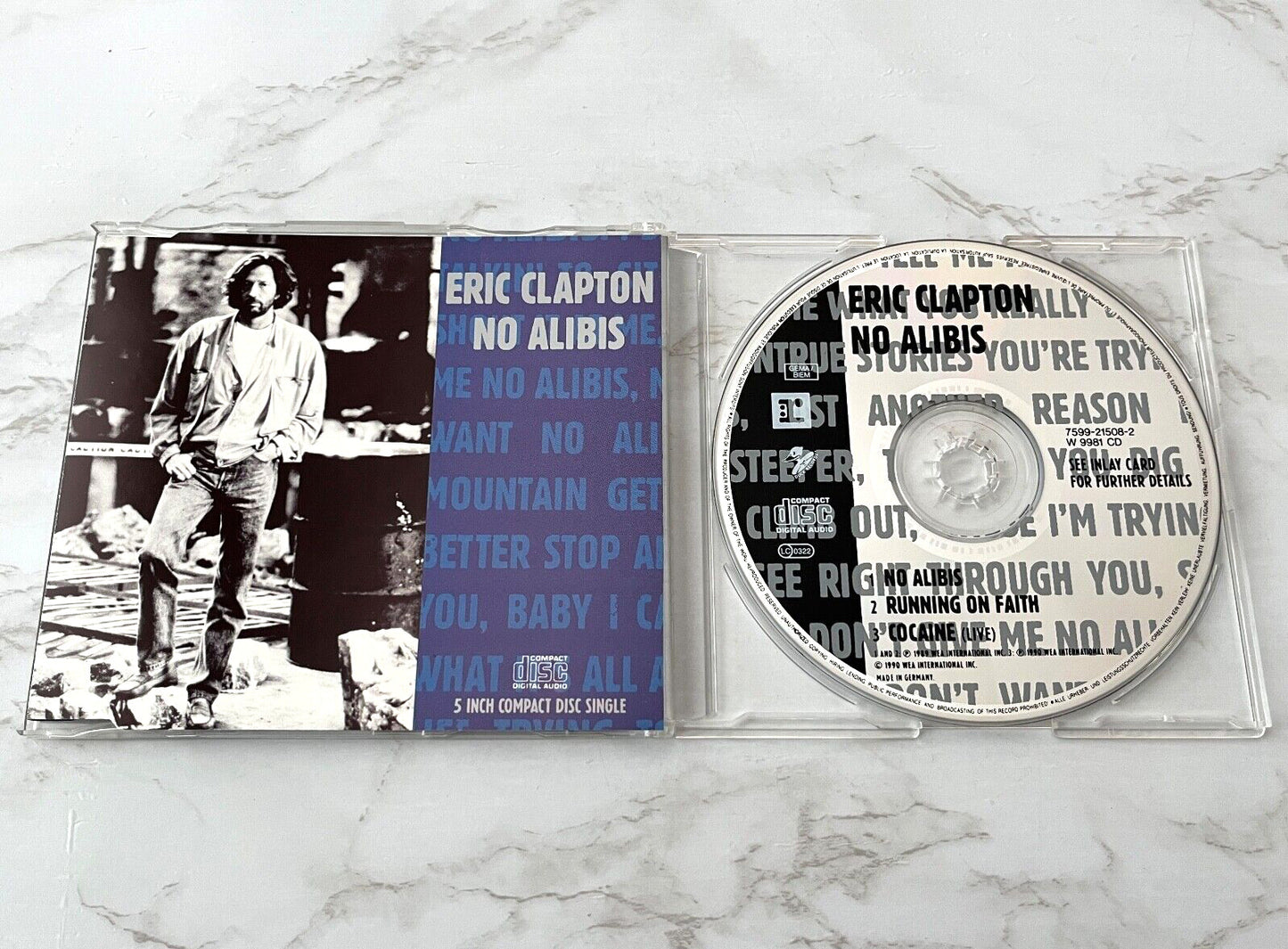 Eric Clapton – No Alibis (1990) [W GERMANY TARGET ERA]