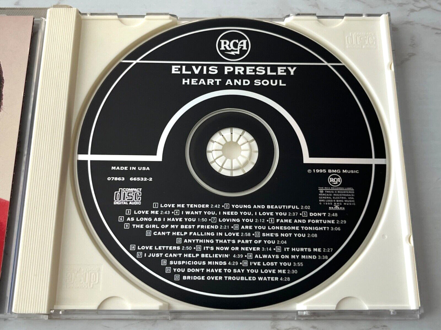 Elvis Presley – Heart And Soul (1995) [ORIGINAL USA PRESS]