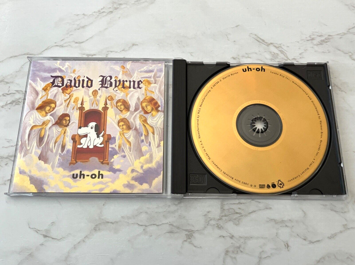 David Byrne – Uh-Oh (1992) [ORIGINAL USA PRESS]