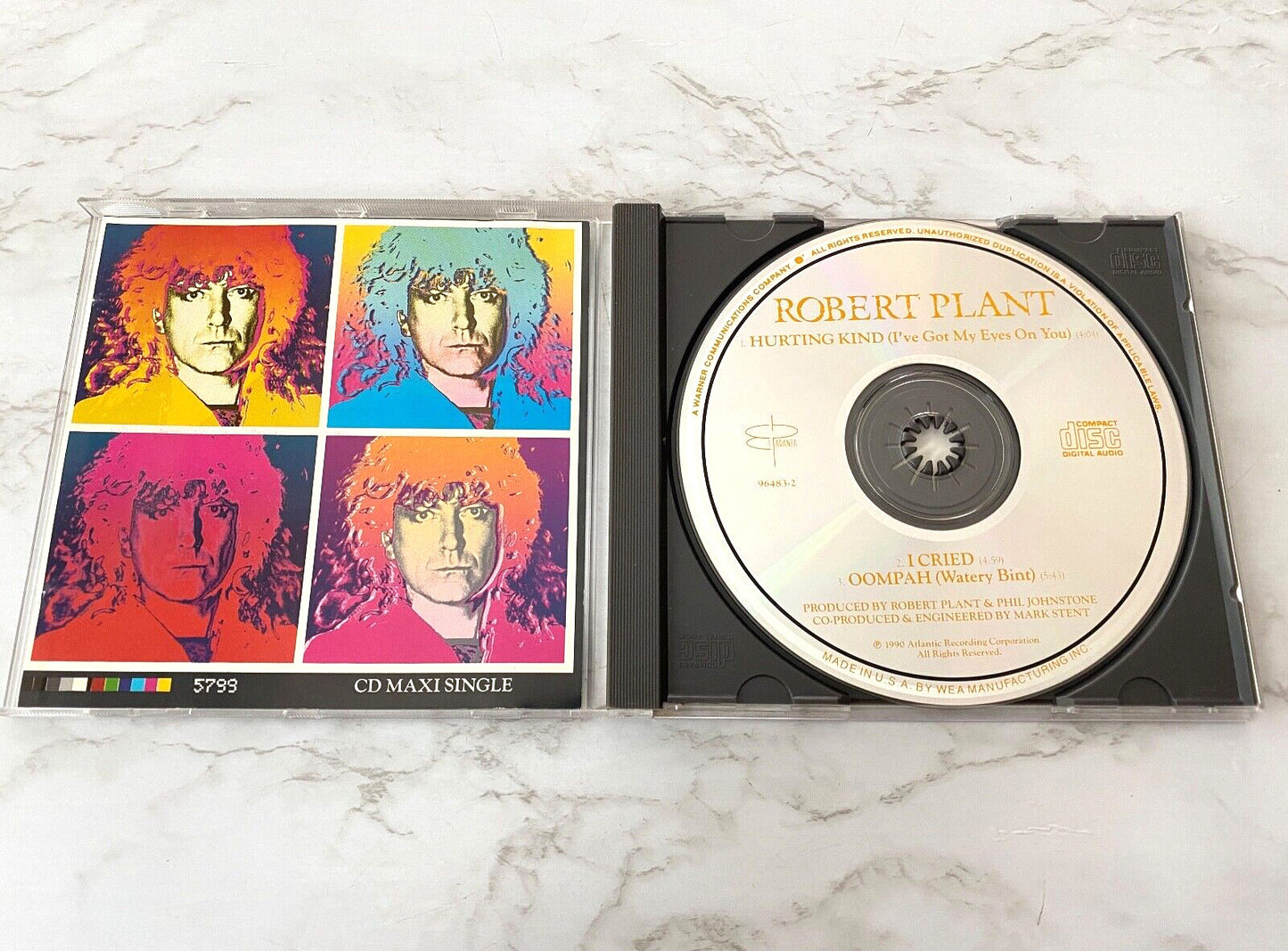Robert Plant – Hurting Kind (Maxi Single) (1990)