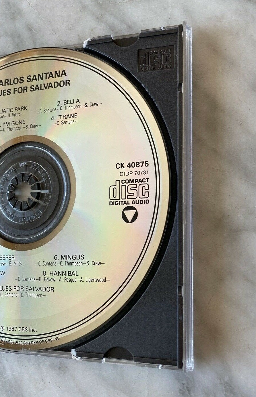 Santana – Carlos Santana Blues For Salvador [DADC PRESS]