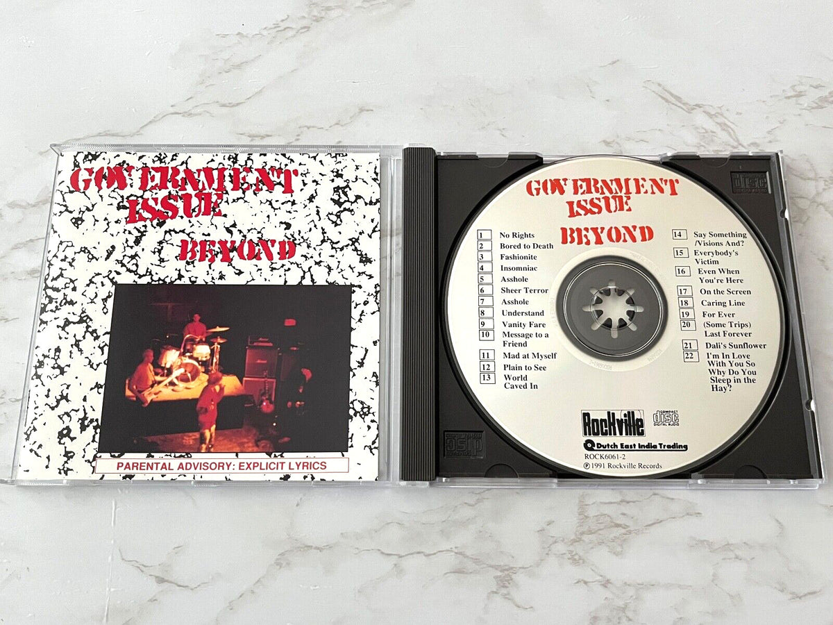 Government Issue – Beyond (1991) [ORIGINAL USA PRESS]