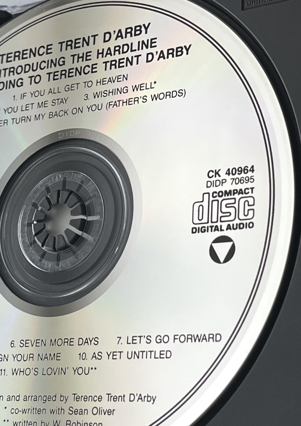Terence Trent D'arby – Introducing The Hardline (1987) [DADC PRESS]
