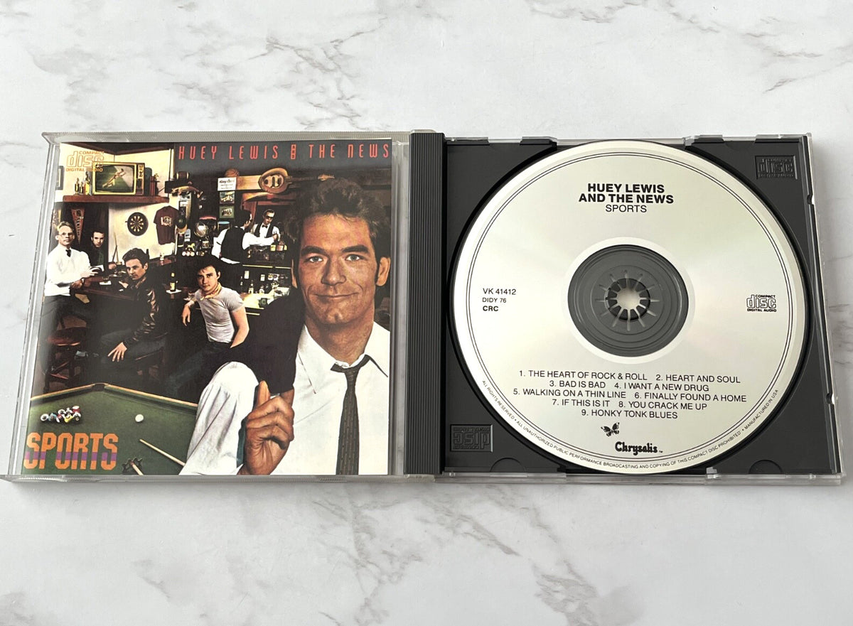 Huey Lewis And The News – Sports (1984) [DADC PRESS]