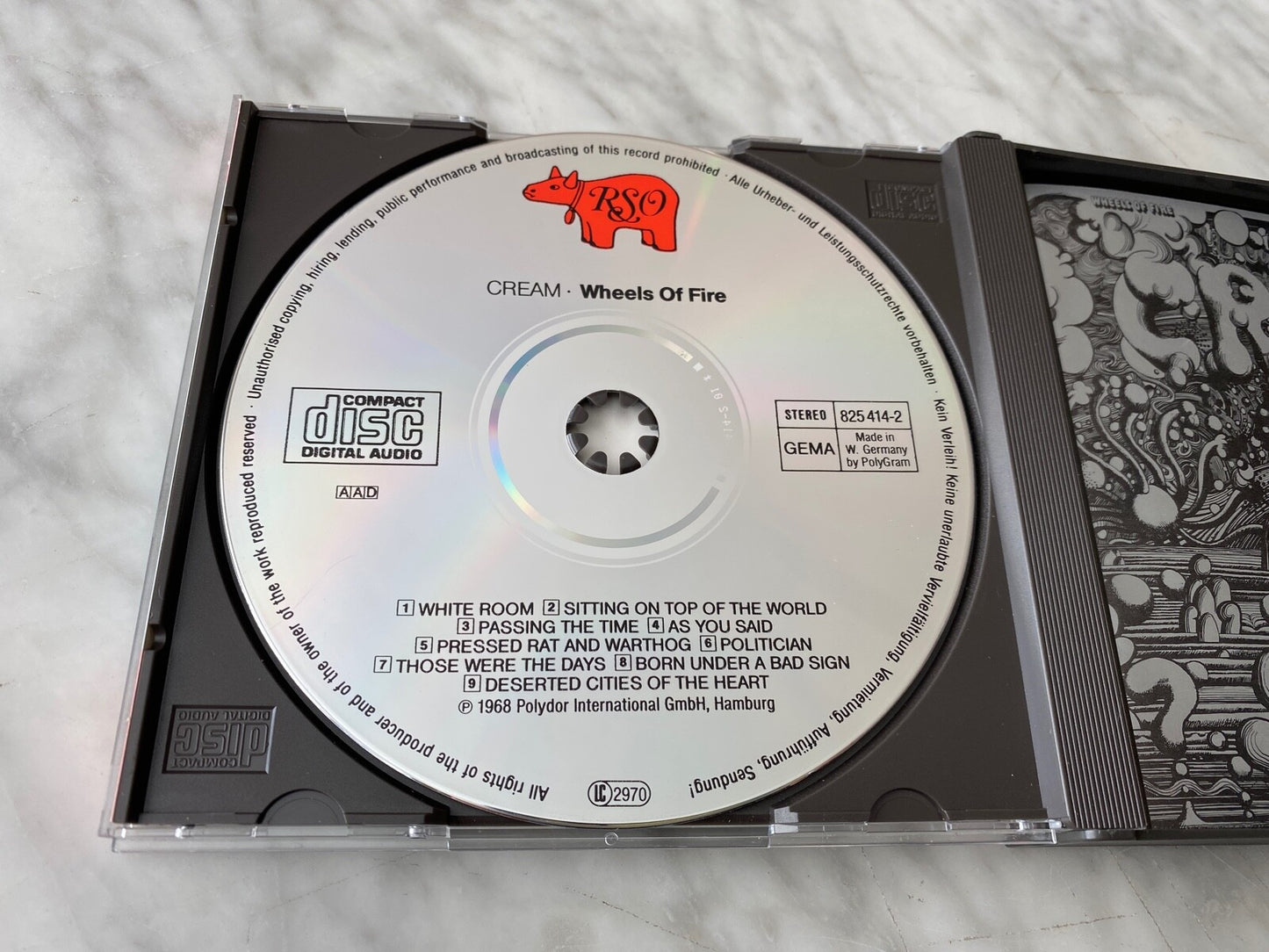 Cream – Wheels Of Fire [W GERMANY TARGET ERA]