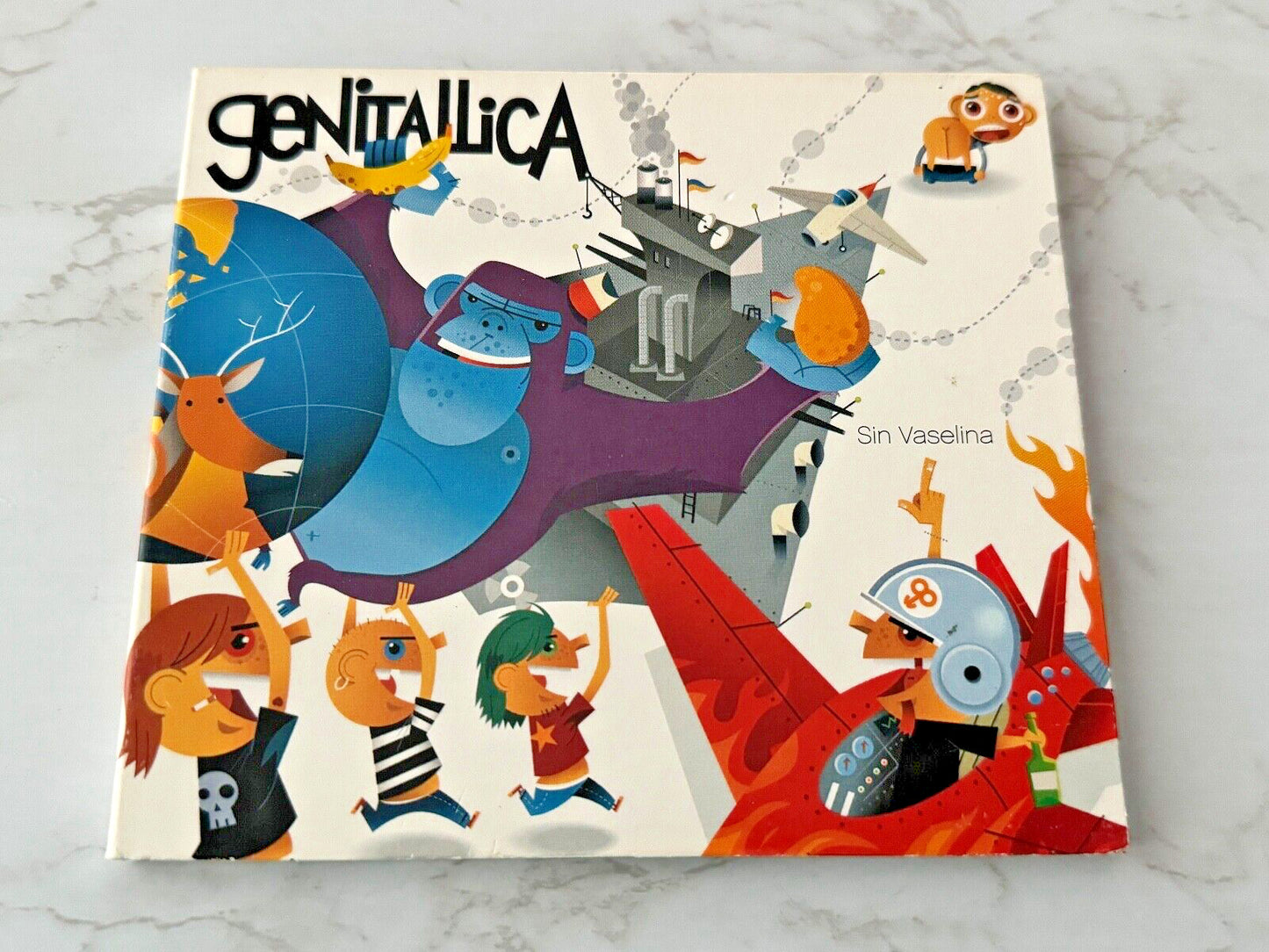 Genitallica – Sin Vaselina (Digipak) (2002) [ORIGINAL USA PRESS]