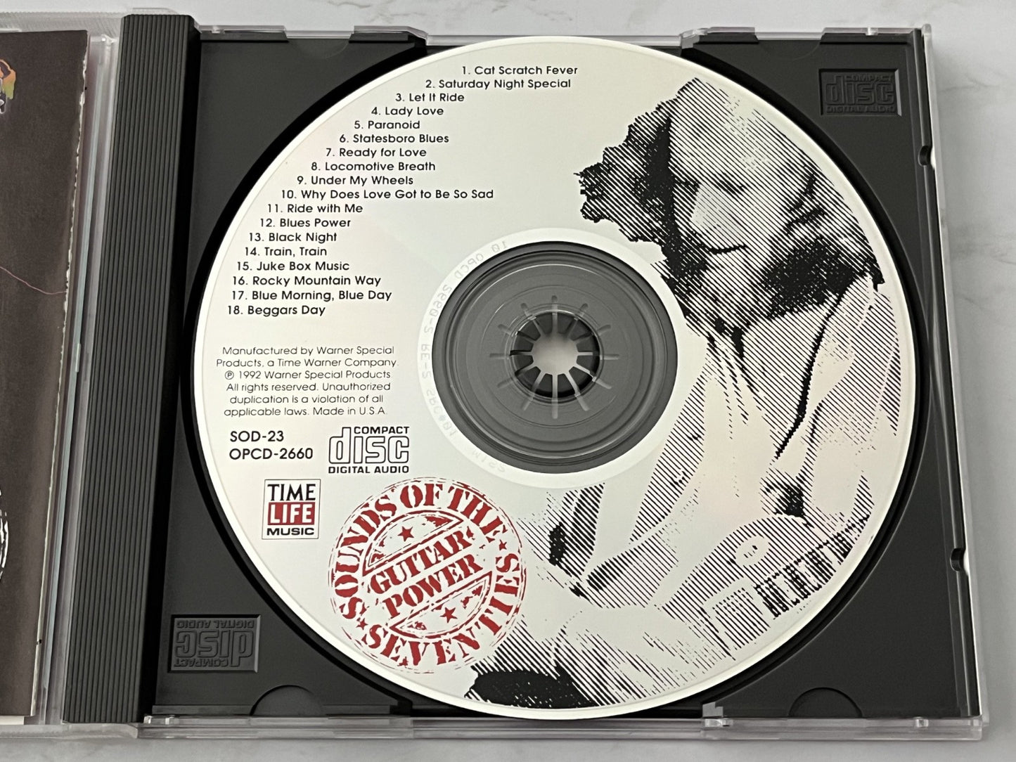 Alice Cooper, Lynyrd Skynyrd, Steppenwolf, Ted Nugent, The Allman Brothers Band, Various – Time Life Sounds Of The Seventies Guitar Power (1992)