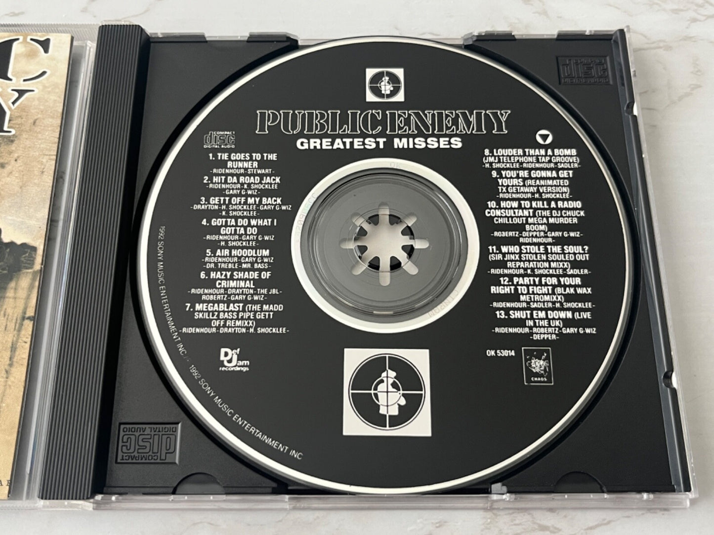 Public Enemy – Greatest Misses (1992) [CANADA PRESS]