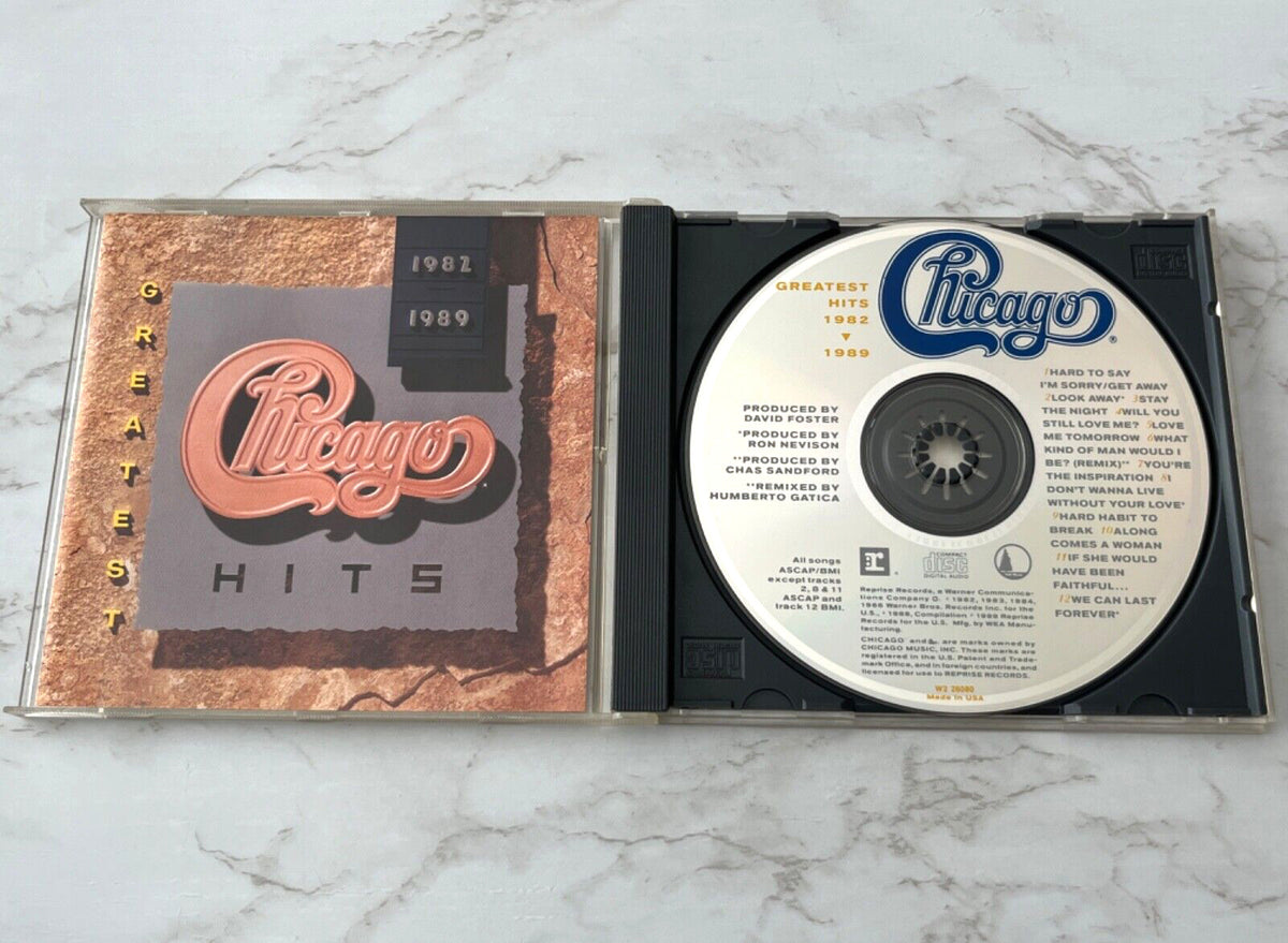 Chicago – Greatest Hits 1982-1989 (1989) [ORIGINAL USA PRESS]