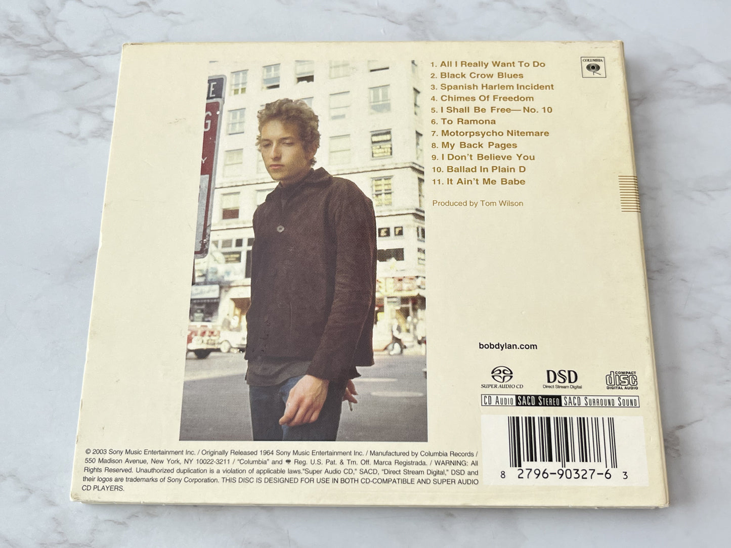 Bob Dylan – Another Side Of Bob Dylan (SACD, Digipak) (2003)