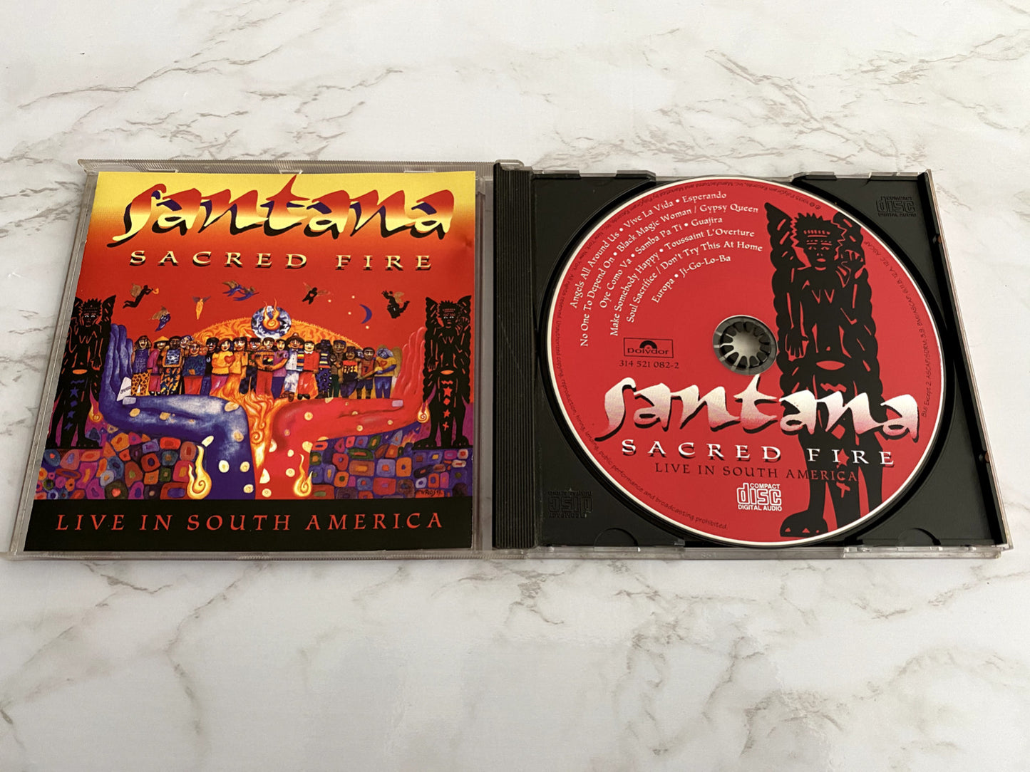 Santana – Sacred Fire [GERMAN PRESS]