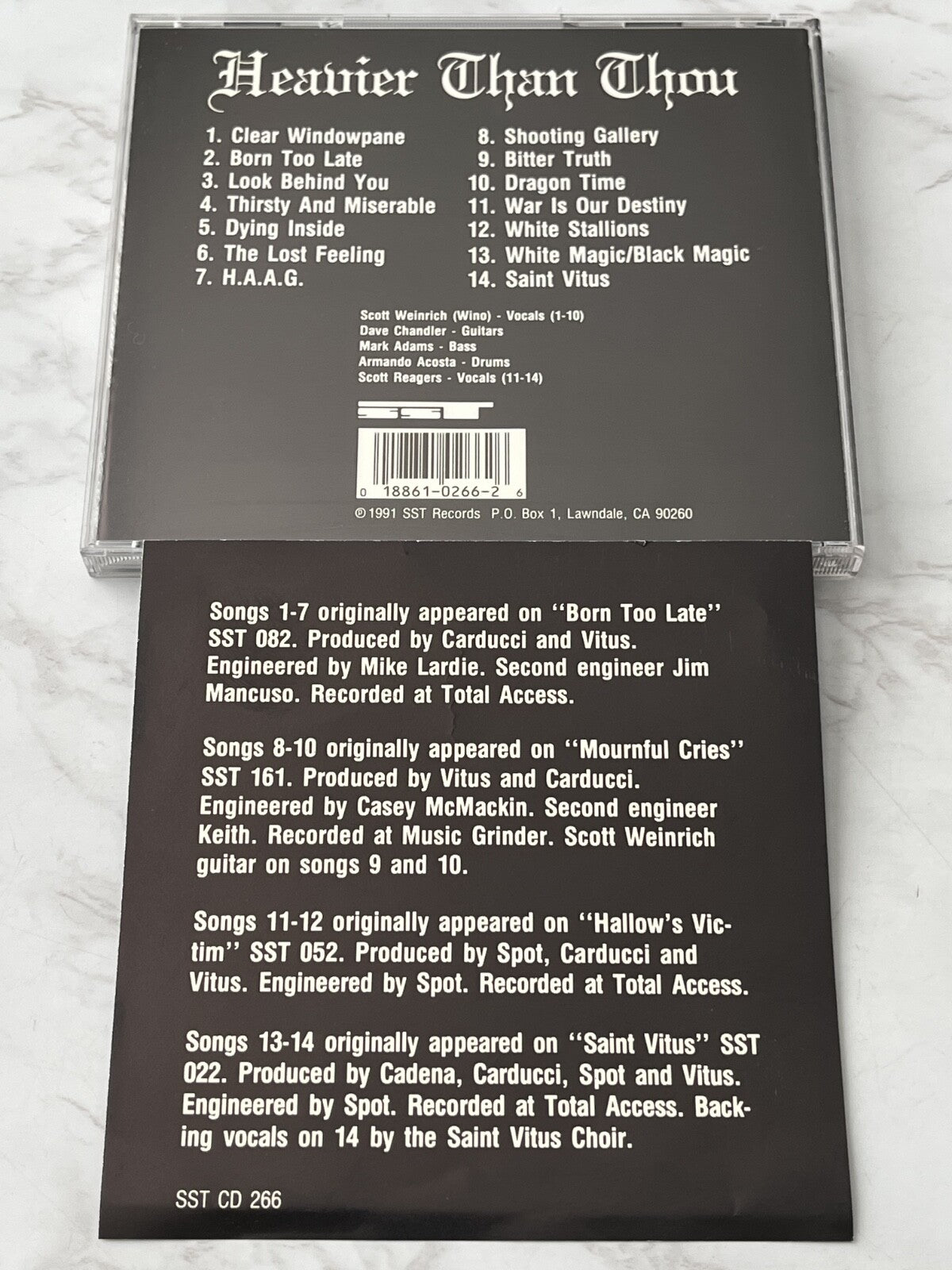 Saint Vitus – Heavier Than Thou (1991) [JVC PRESS]