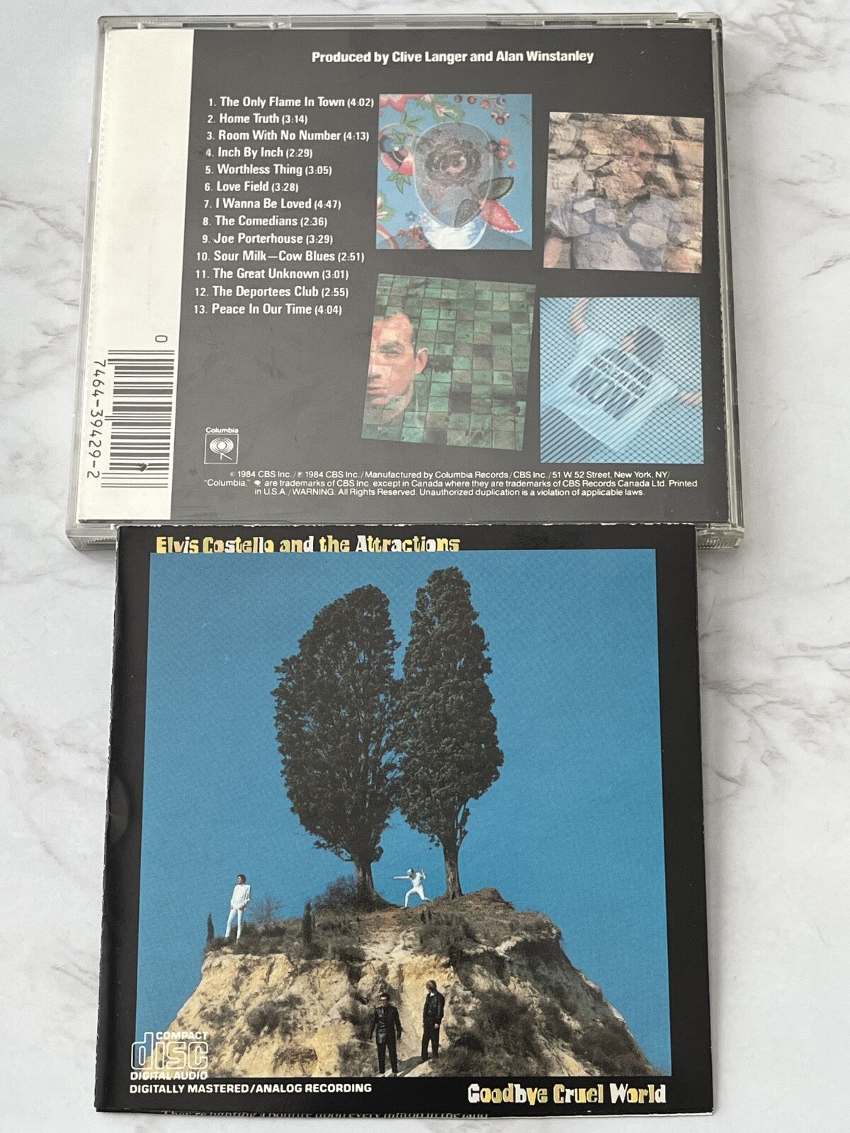 Costello, Elvis & the Attractions, Elvis Costello And The Attractions – Goodbye Cruel World (1986) [ORIGINAL USA PRESS]