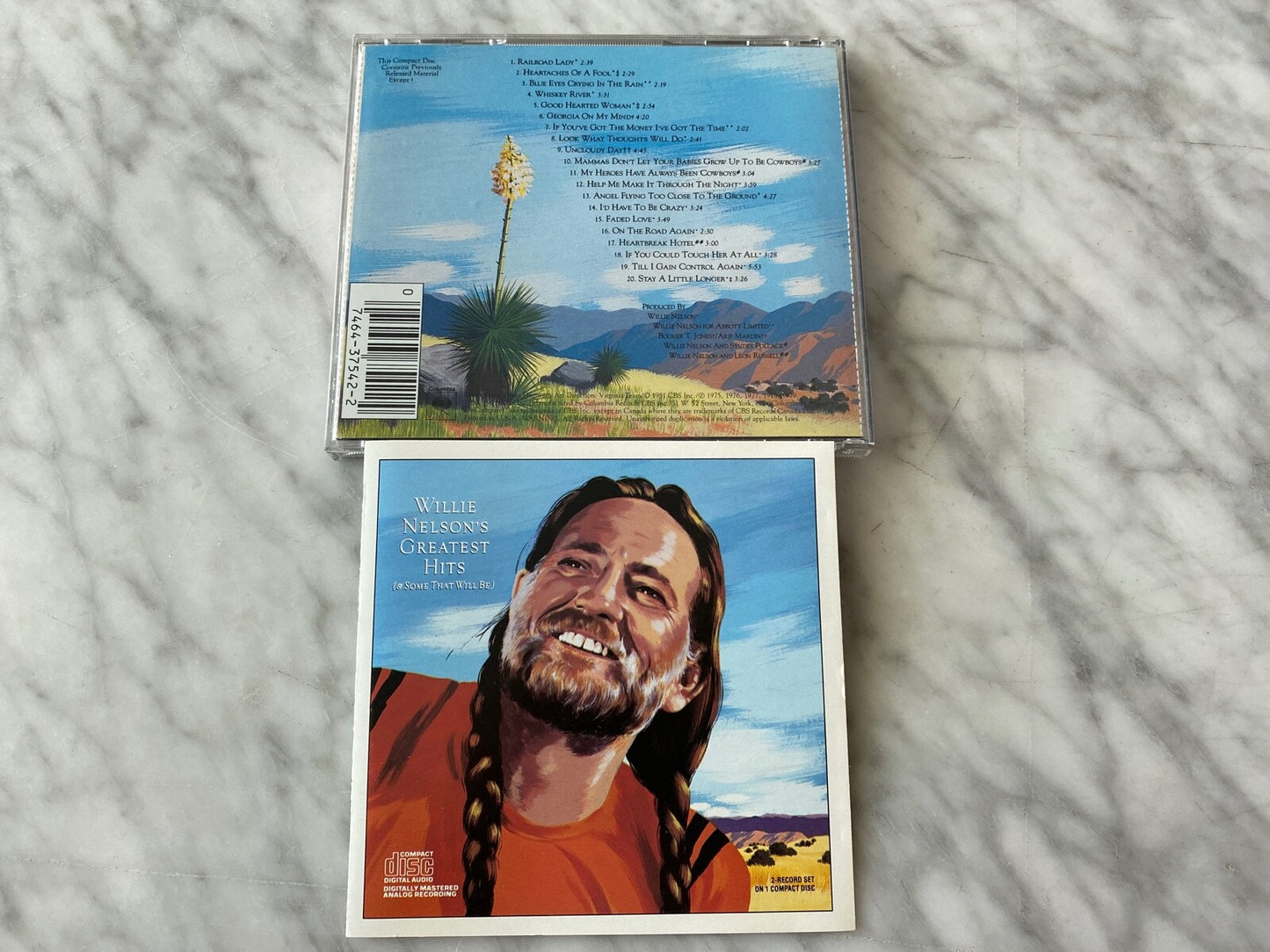 Willie Nelson – Greatest Hits [DADC PRESS]