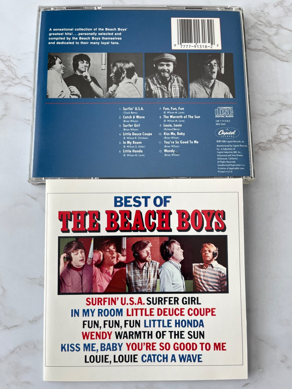 The Beach Boys – Best Of (1988) [ORIGINAL USA PRESS]