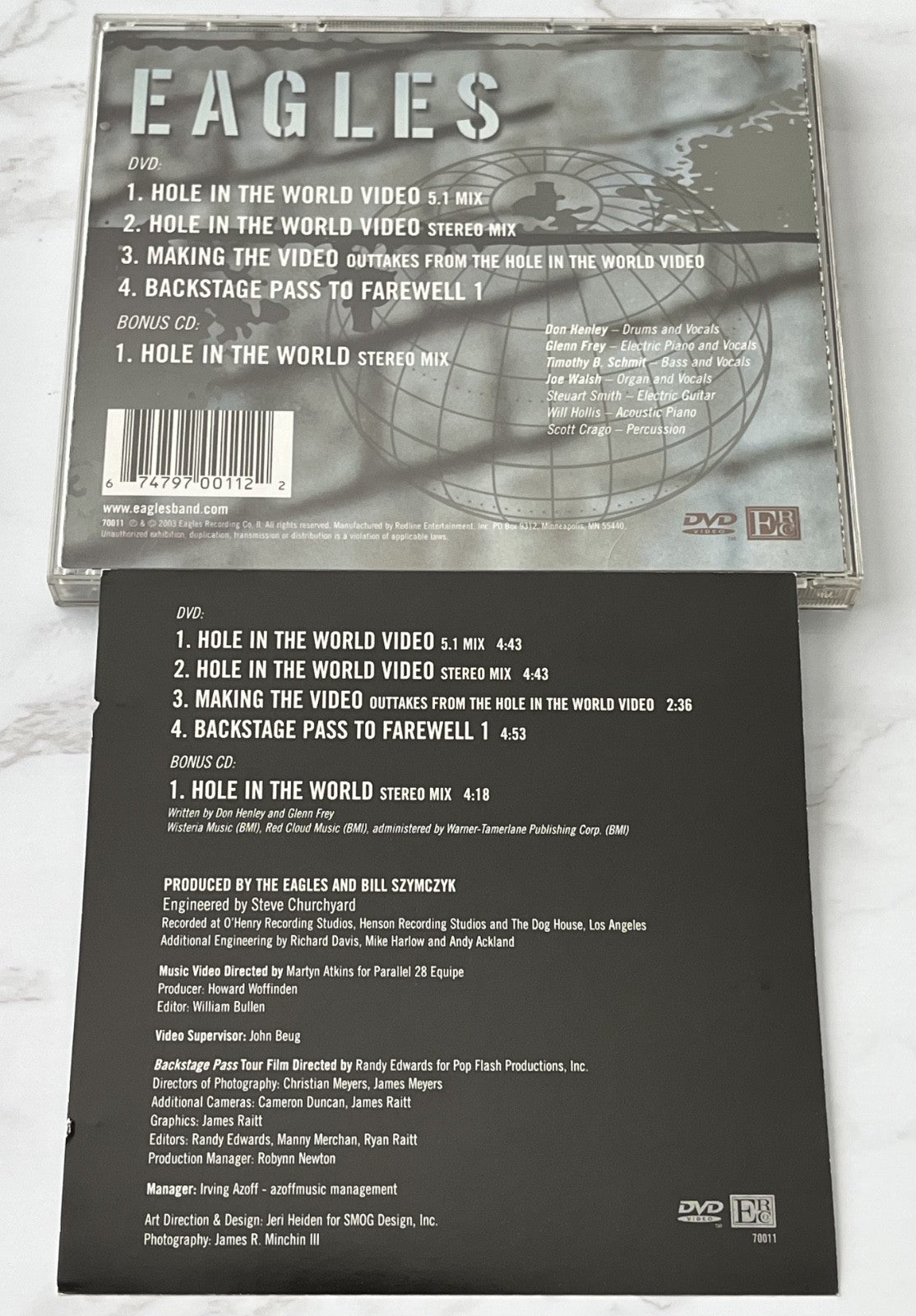 Eagles – Hole In The World (CD/DVD) (2003)
