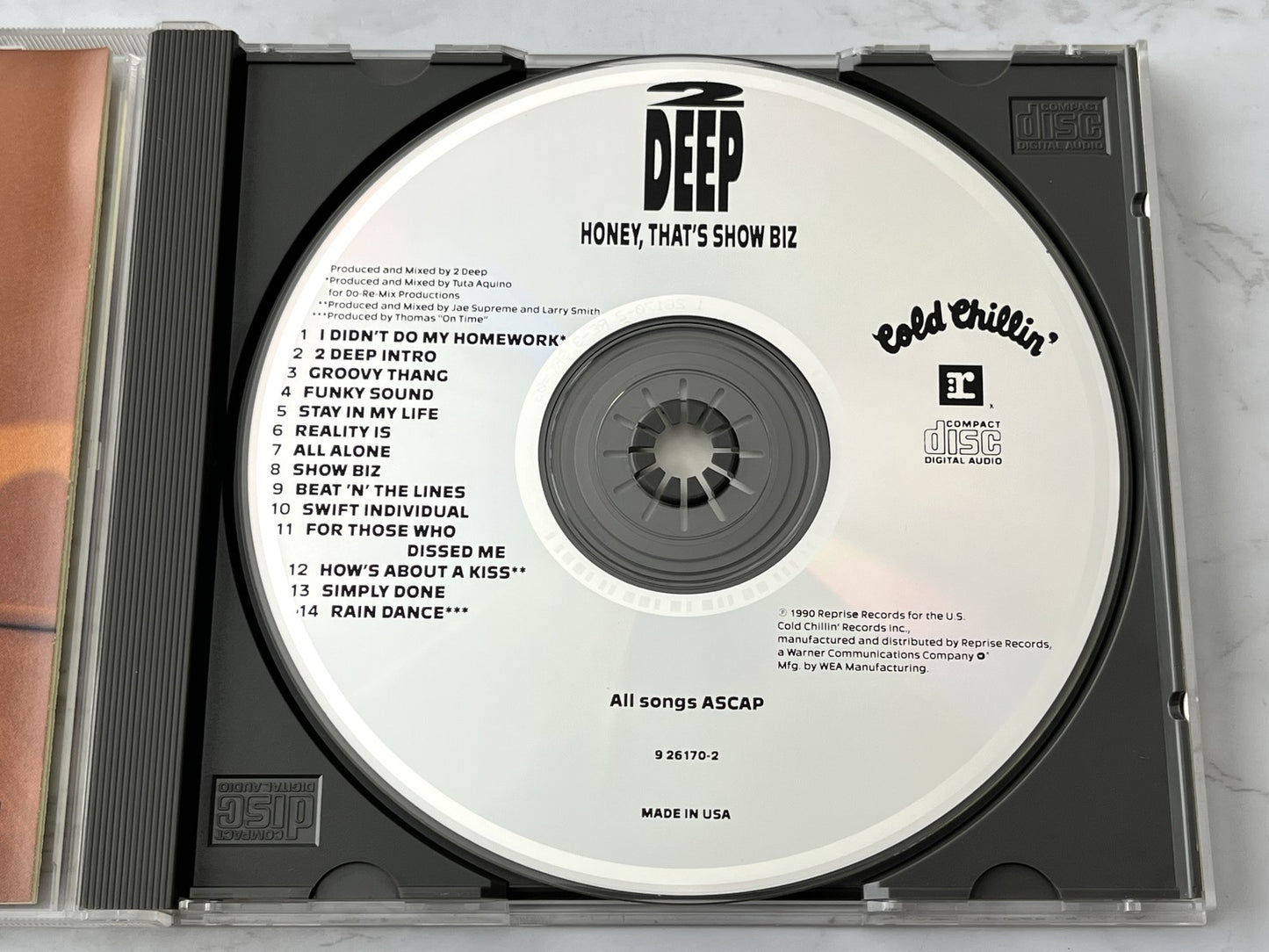 2 Deep – Honey Thats Show Biz (1990) [ORIGINAL USA PRESS]