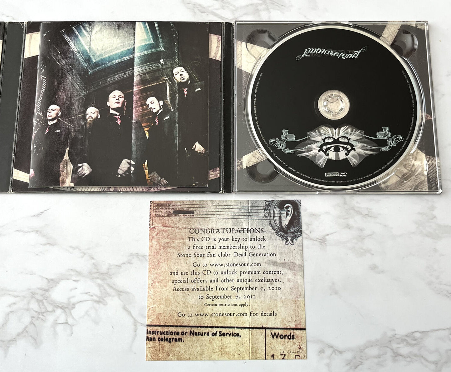 Stone Sour – Audio Secrecy (Deluxe Edition, Digipak, CD/DVD) (2010)