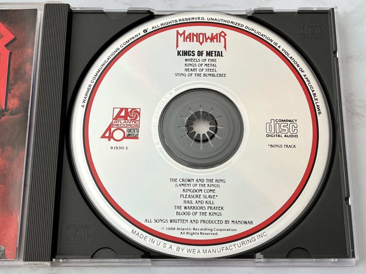 Manowar – Kings Of Metal (1988) [ORIGINAL USA PRESS]