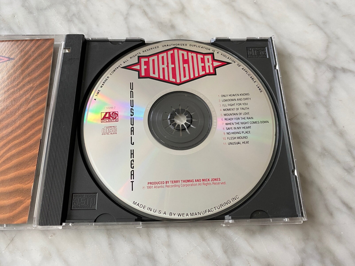 Foreigner – Unusual Heat (1991) [ORIGINAL USA PRESS]