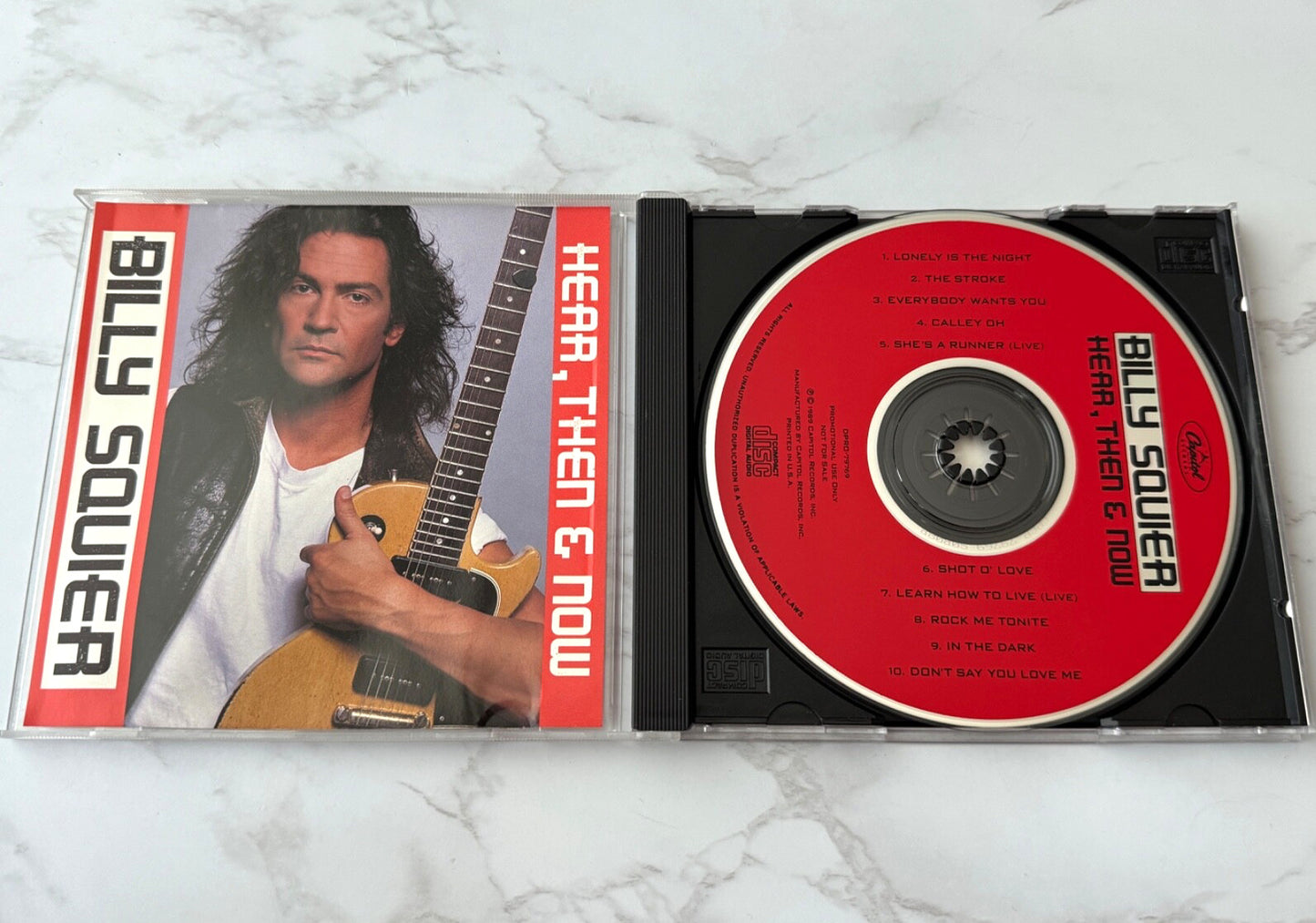 Billy Squier – Hear, Then & Now (Promo) (1989)