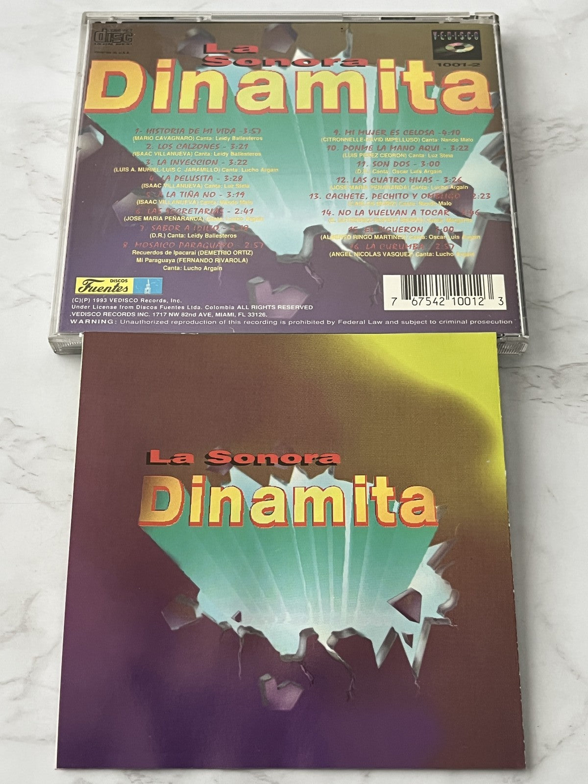 La Sonora Dinamita – Chispeante (1994) [ORIGINAL USA PRESS]