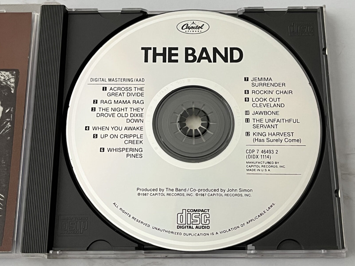 The Band – The Band (1987) [ORIGINAL USA PRESS]