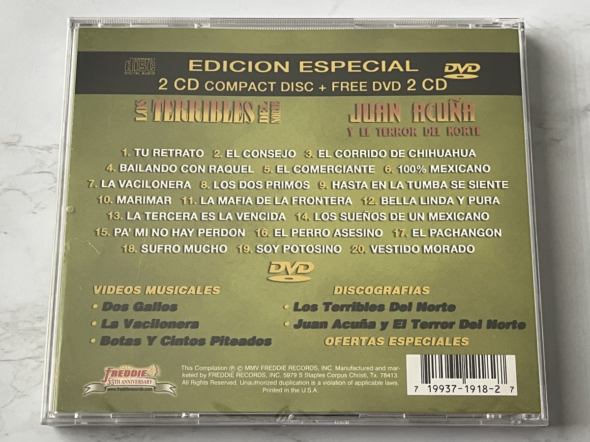 Los Terribles Del Norte, Juan Acuña – Pelea De Gallos (CD/DVD)