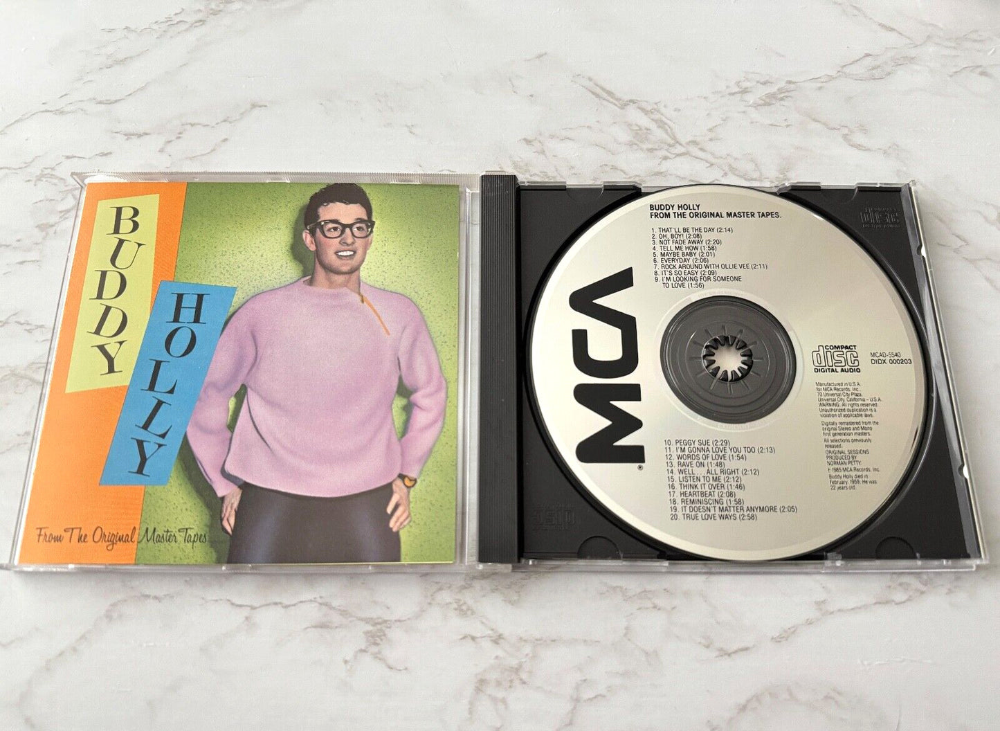 Buddy Holly – From The Original Master Tapes [DADC PRESS]