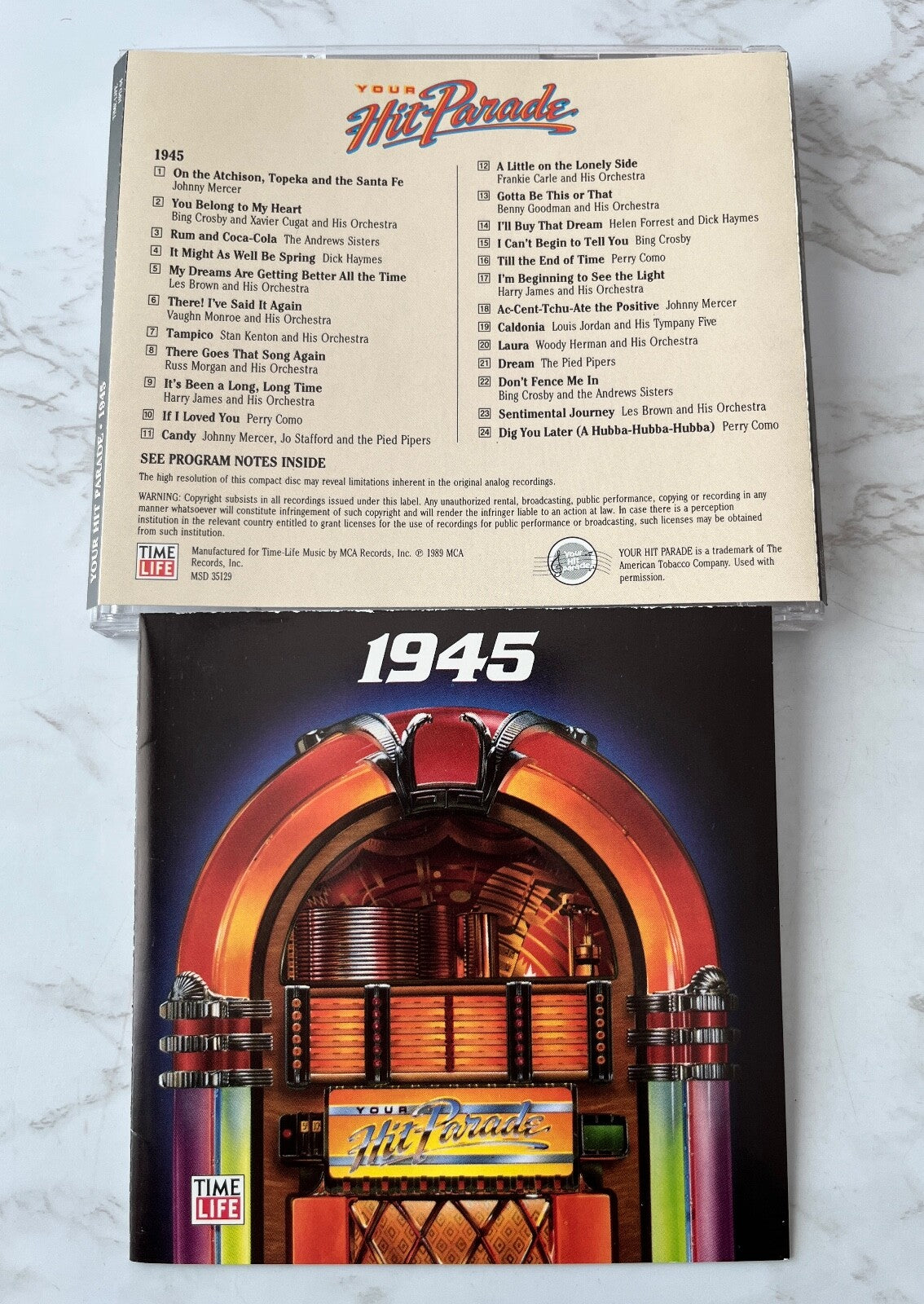 Time Life Music Your Hit Parade 1945 (1989)