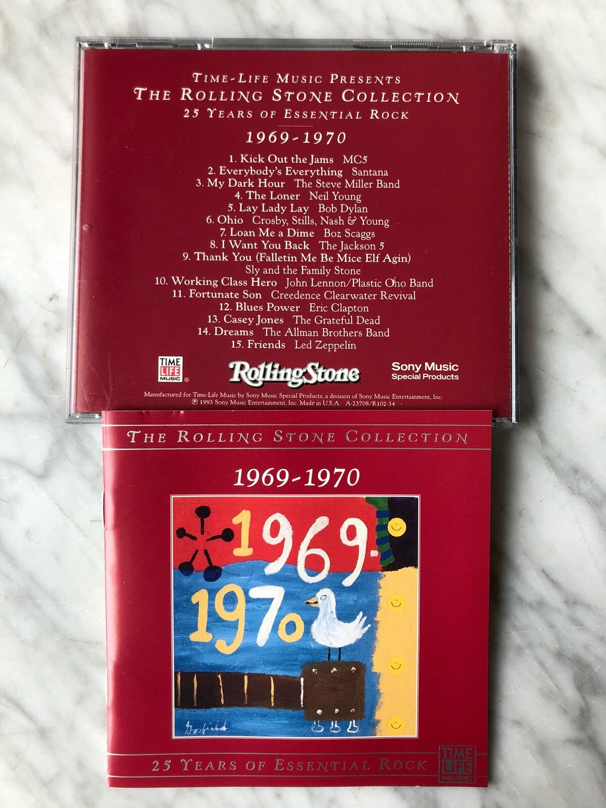 Neil Young, Grateful Dead, The Rolling Stones – Time Life The Rolling Stone Collection 1969-1970 (1993)