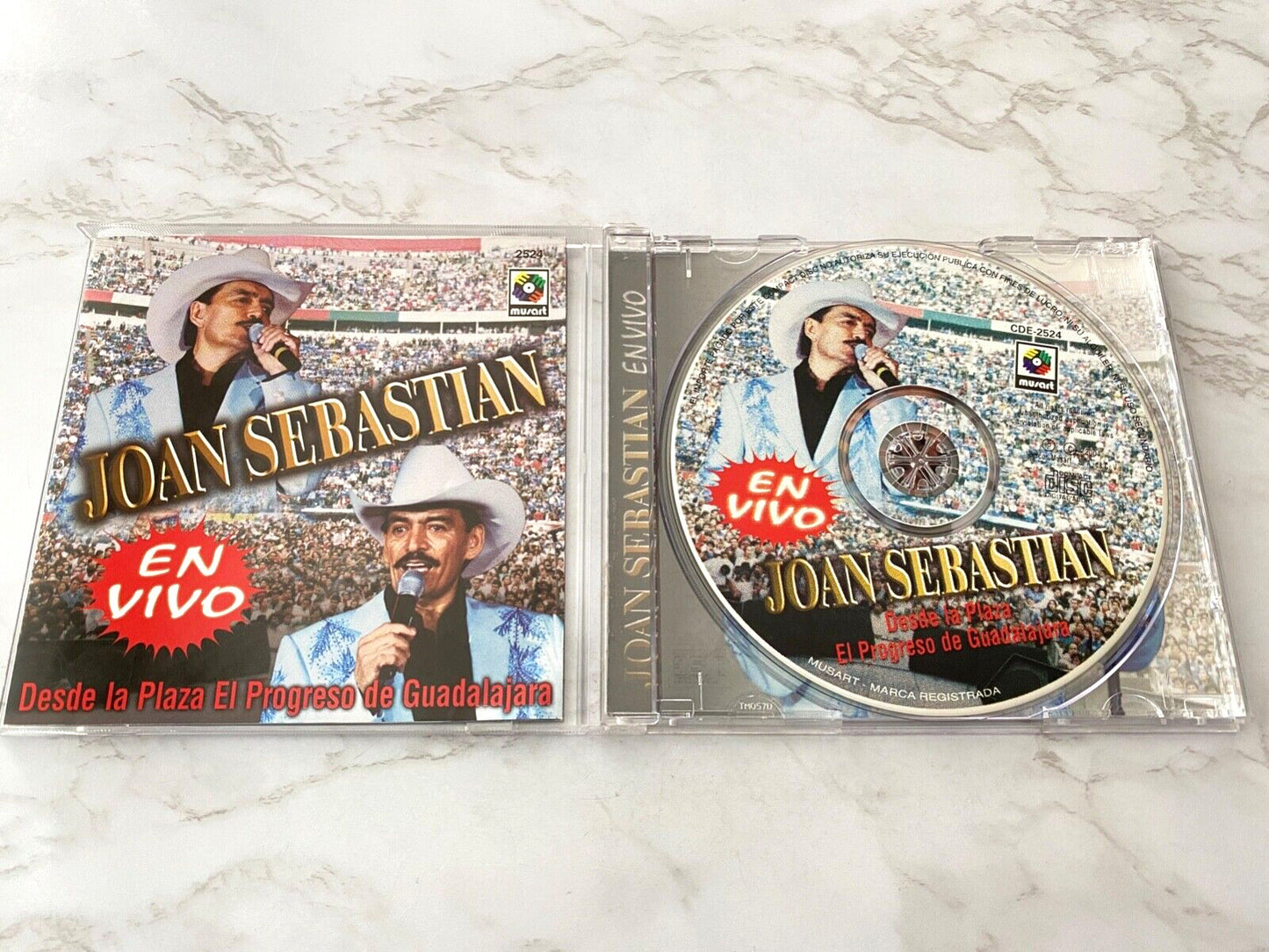 Joan Sebastian – En Vivo (2001) [ORIGINAL MEXICO PRESS]
