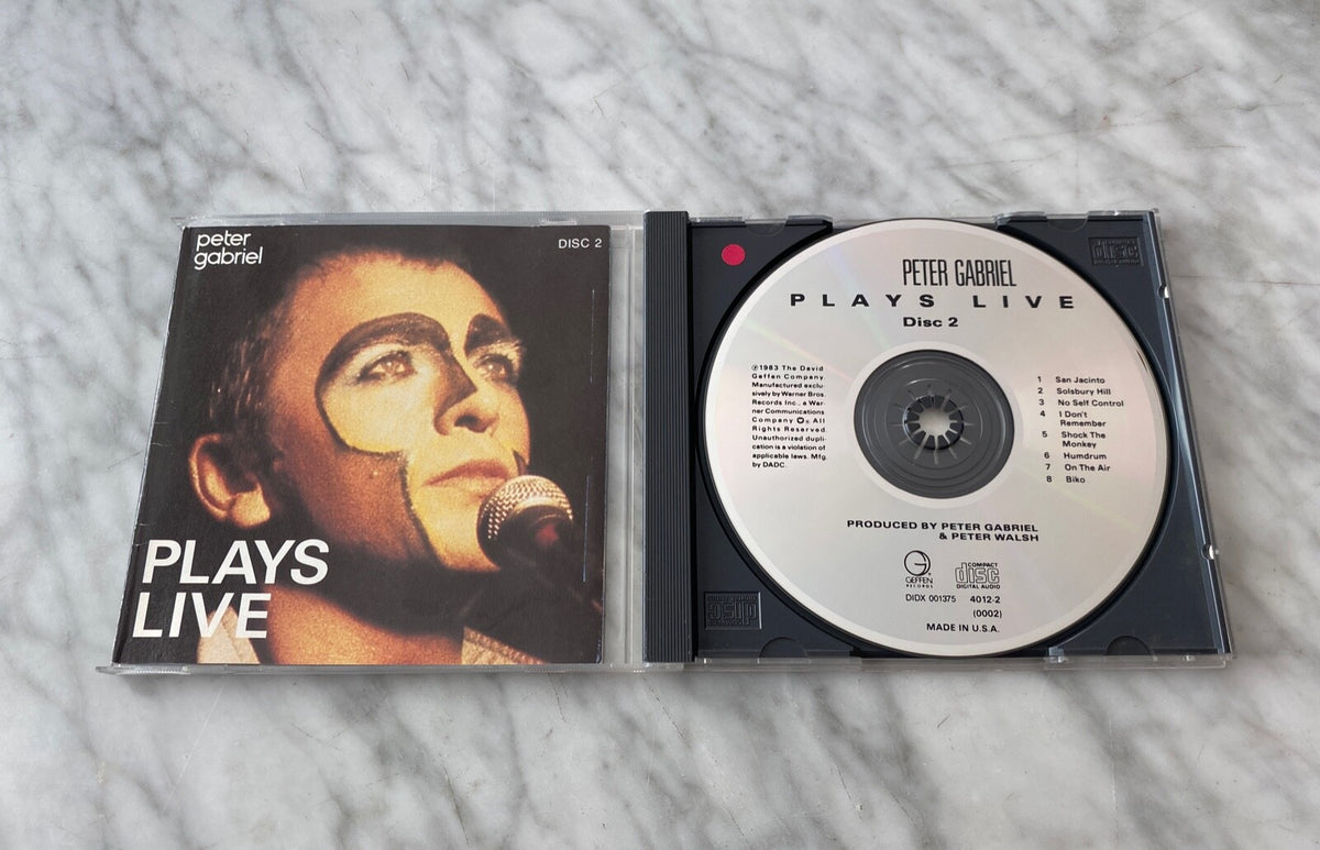 Peter Gabriel – Plays Live [DADC PRESS]