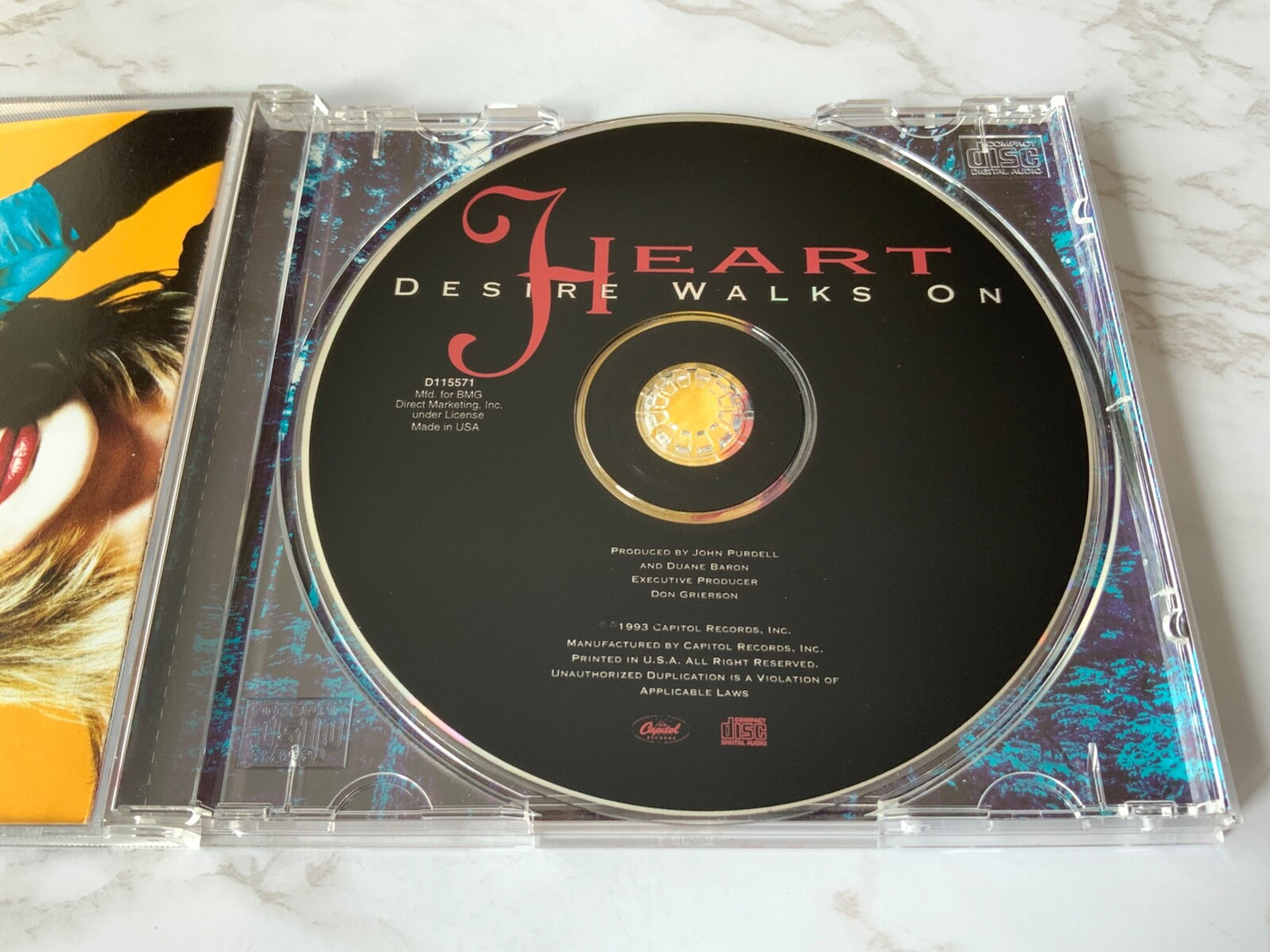Heart – Desire Walks On (1993) [ORIGINAL USA PRESS]