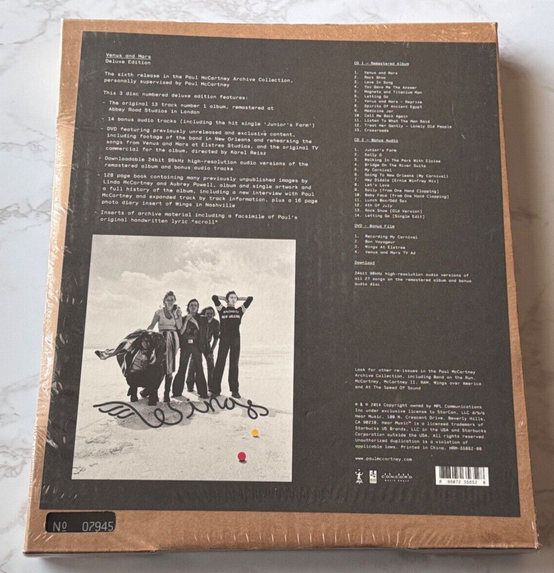 Paul McCartney, Wings – Venus And Mars (Numbered, Deluxe Edition, CD/DVD) (2014)