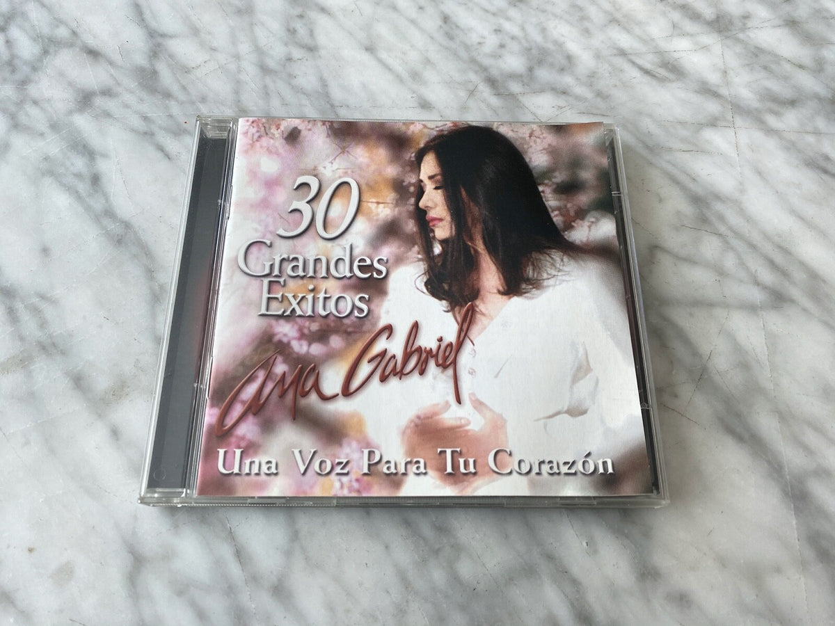 Ana Gabriel – Una Voz Para Tu Corazon 30 Grandes Exitos (2000) [ORIGINAL USA PRESS]